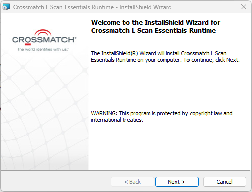 Installing and Updating the Device Libraries for Crossmatch Scanners ...